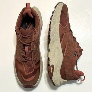 Hoka One One Shoes Women’s Size 10.5 B Anacapa Low GTX Gore-Tex Cherry Hot Sauce